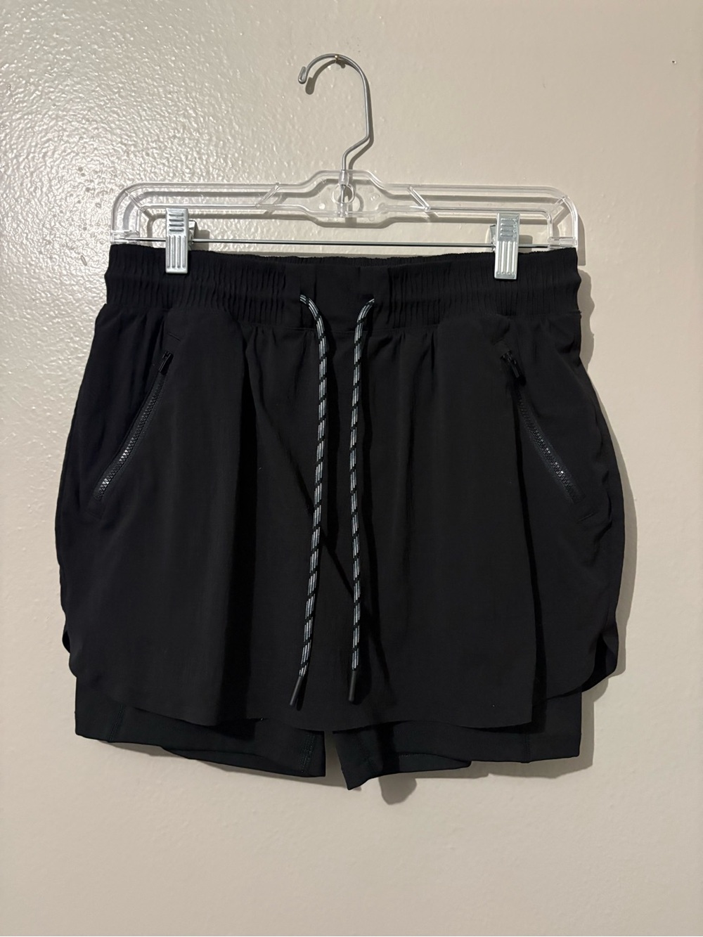 Athleta Women’s Black Drawstring Skirt with Shorts
